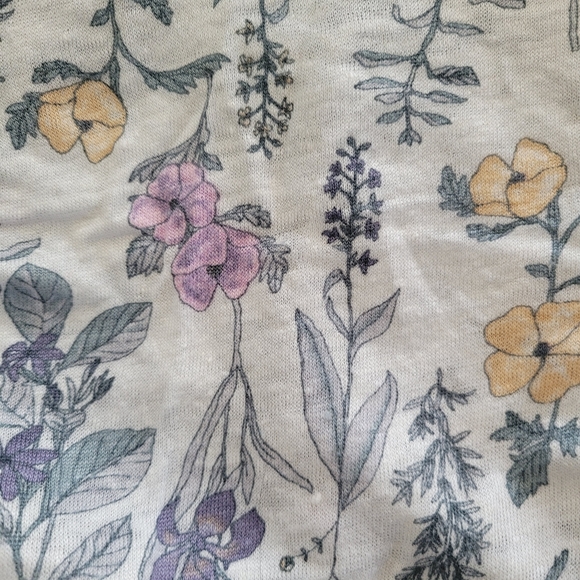 Rachel Ashwell Linen T shirt Size M - Picture 2 of 3